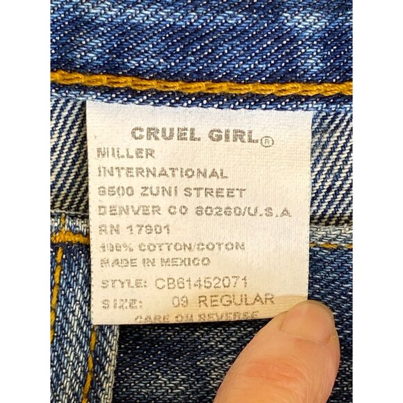 Cruel Girl Relaxed Womens Jeans Size 9 Regular Western Bootcut 34" Inseam - Picture 6 of 10